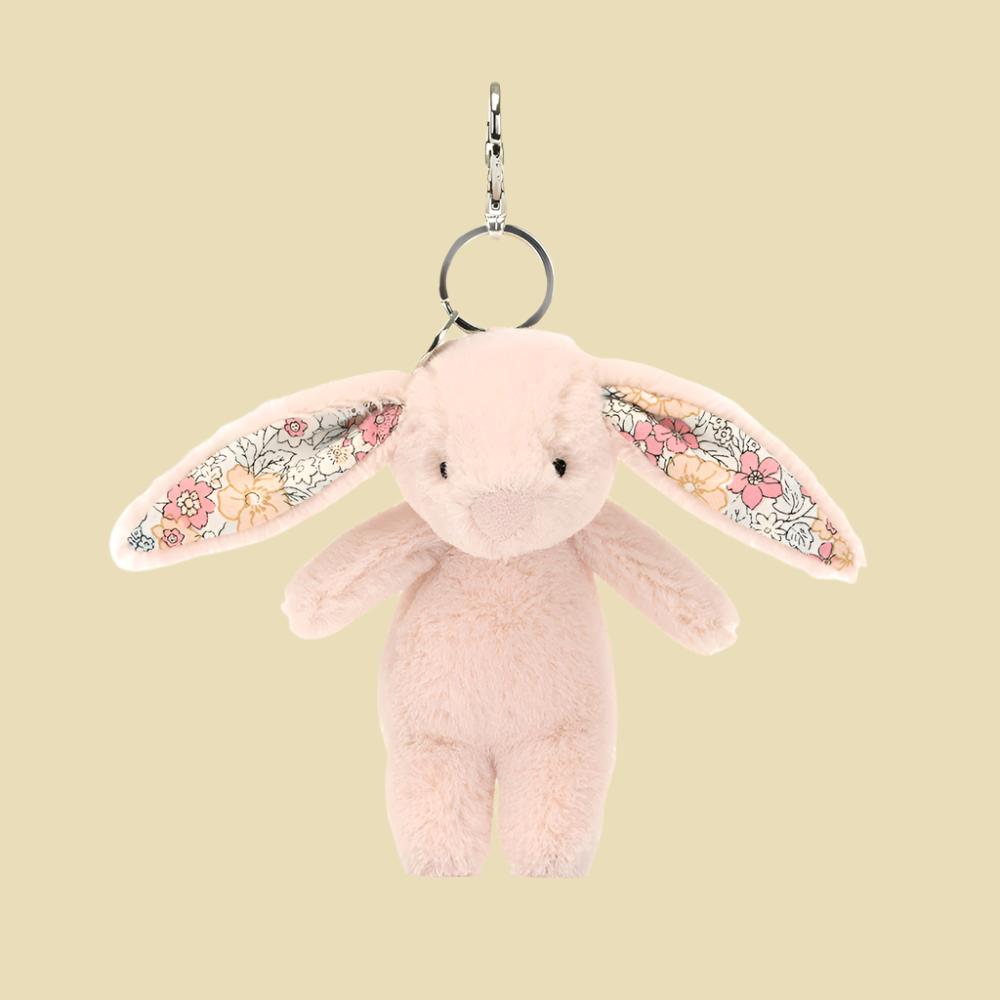 Jellycat Blossom Blush Bunny Bag Charm 112