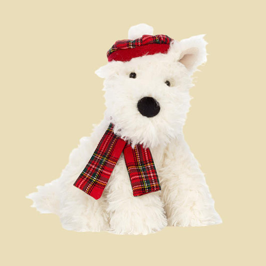 Jellycat Winter Warmer Munro Scottie Dog 1