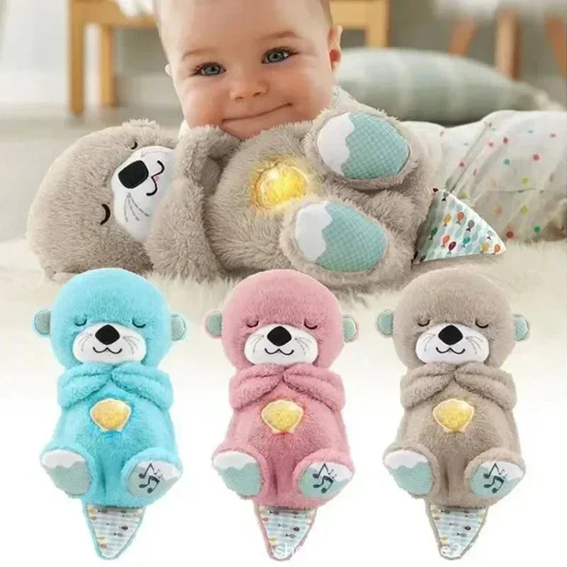 Mykro™ 2024 New Soothe 'n Snuggle Otter преносим плюшен придружител за дишане